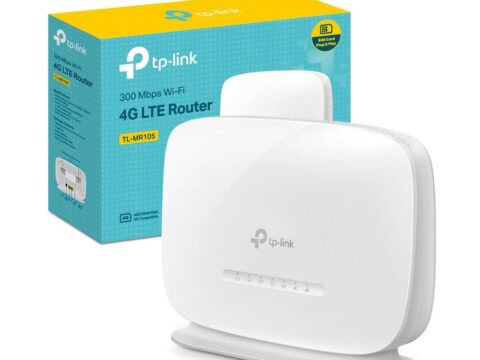 TP-Link TL-MR105 Router 4G LTE N300 con SIM – Plug & Play