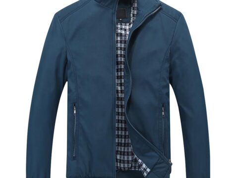 YOUTHUP Giacca Bomber Leggera Uomo Casual Estiva