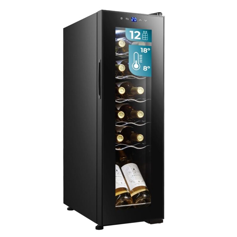 Cecotec Bolero GrandSommelier 1250 CoolCrystal Cantinetta 12 Bottiglie