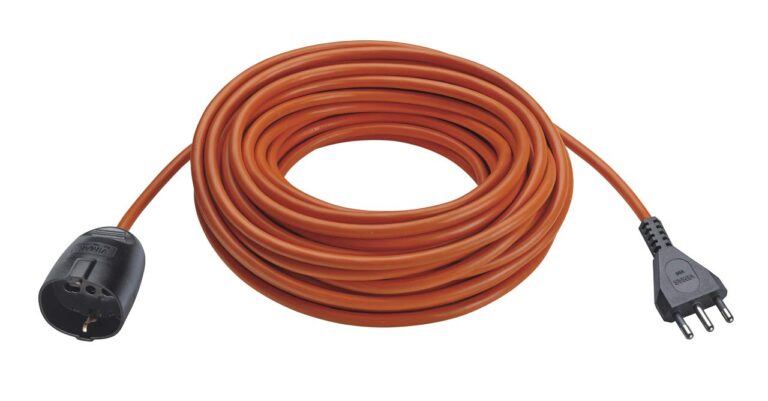 Vimar Prolunga Elettrica Universale 20 metri colore arancione