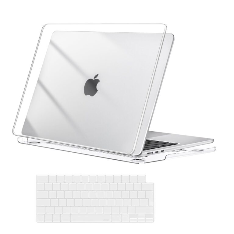 MOSISO Custodia Compatibile con MacBook Air 13 Cover M5 M4 M3 M2 2026 2025 2024 2023 2022 A3449 A3240 A3113 A2681, Case pe...