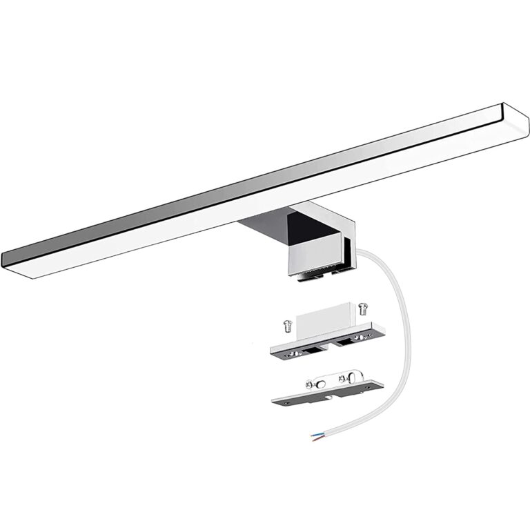 Azhien Lampada LED da Specchio Bagno 10W 40 cm Bianco Neutro 4000K IP44