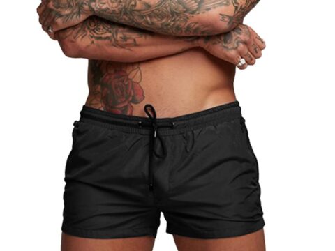 Donason Costume da Bagno Uomo Asciugatura Rapida per Surf e Corsa