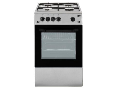 Beko CSG42011FS Piano Cottura a Gas 4 Fuochi da Libera Installazione Argento