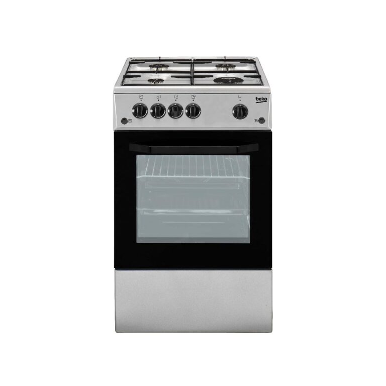 Beko CSG42011FS Piano Cottura a Gas 4 Fuochi da Libera Installazione Argento