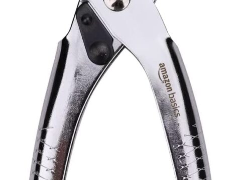 Amazon Basics Set Pinza Fustellatrice Rotante per Cuoio e Cinture