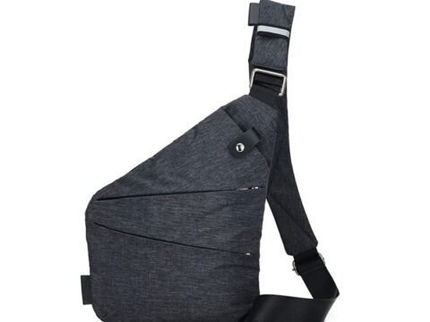 Ovecat Sling Bag monospalla antifurto con chiusura a ghigliottina