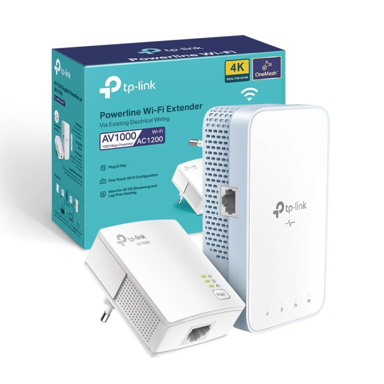 TP-Link TL-WPA1000 Kit Powerline AV1000 con WiFi AC1200