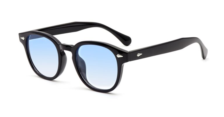 LHSDMOAT Occhiali da Sole Rotondi Vintage Anni '70 UV400 Unisex