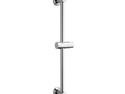 Görbach Asta Doccia Saliscendi in Acciaio Inox 70 cm con Supporto Regolabile