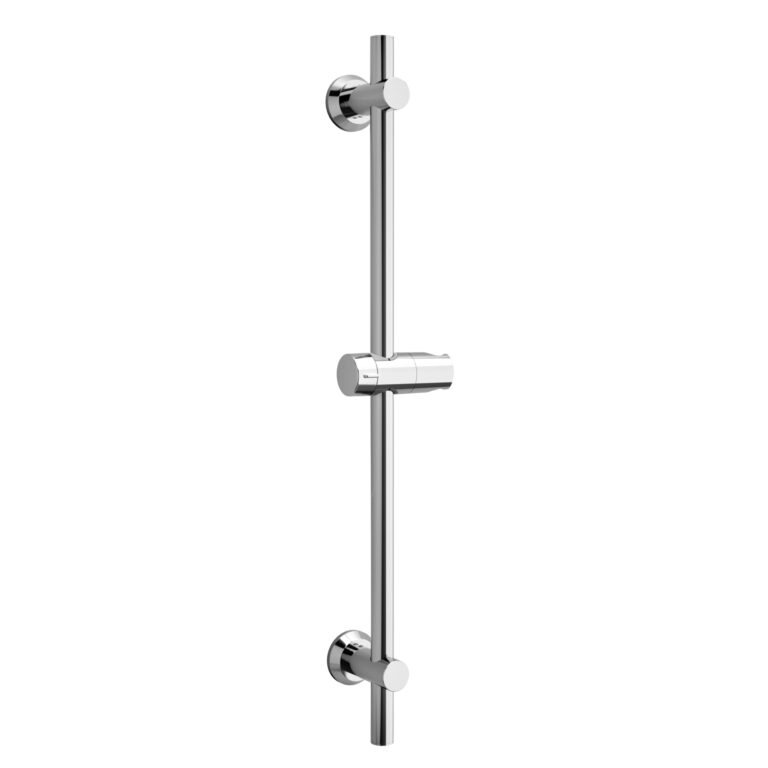 Görbach Asta Doccia Saliscendi in Acciaio Inox 70 cm con Supporto Regolabile