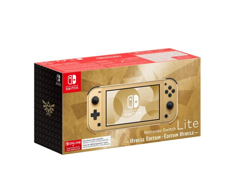 Nintendo Switch Lite Hyrule Edition The Legend of Zelda