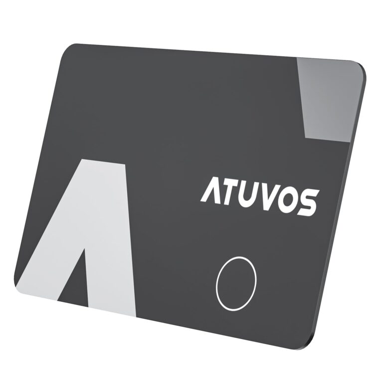 ATUVOS Air Tag Card Wallet Tracker – Sottile 1,6 mm per portafoglio