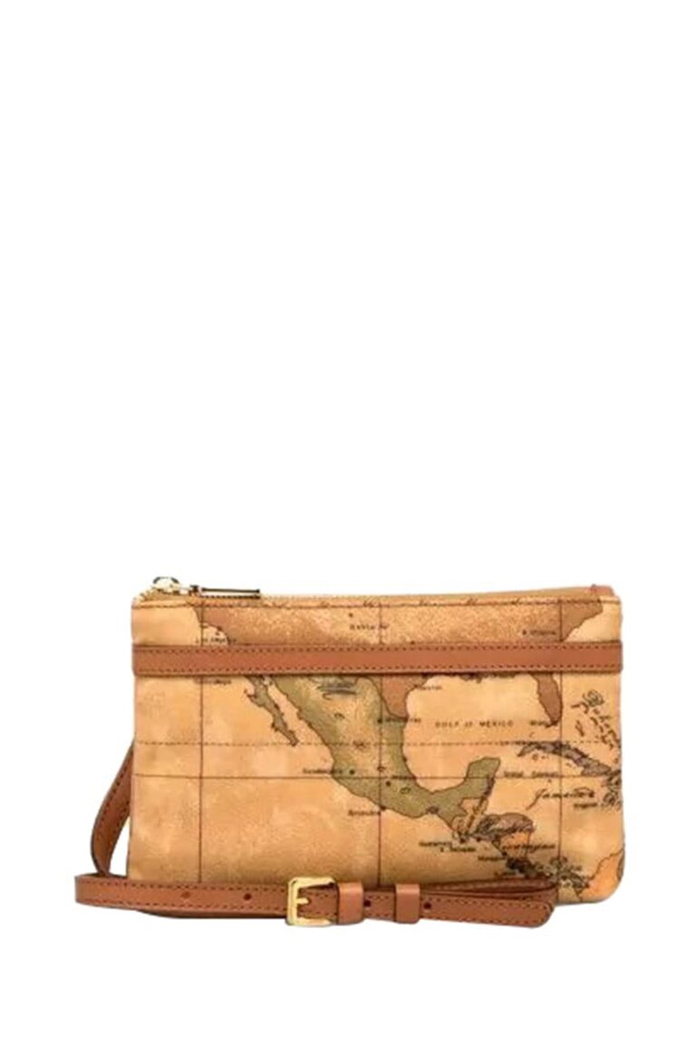 Alviero Martini Borsa A Tracolla Donna Mini Geo Classic Naturale 1P*D040 6000 Ecopelle