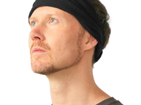 Charm Bandana Cotone Elastica Unisex per Fitness e Yoga
