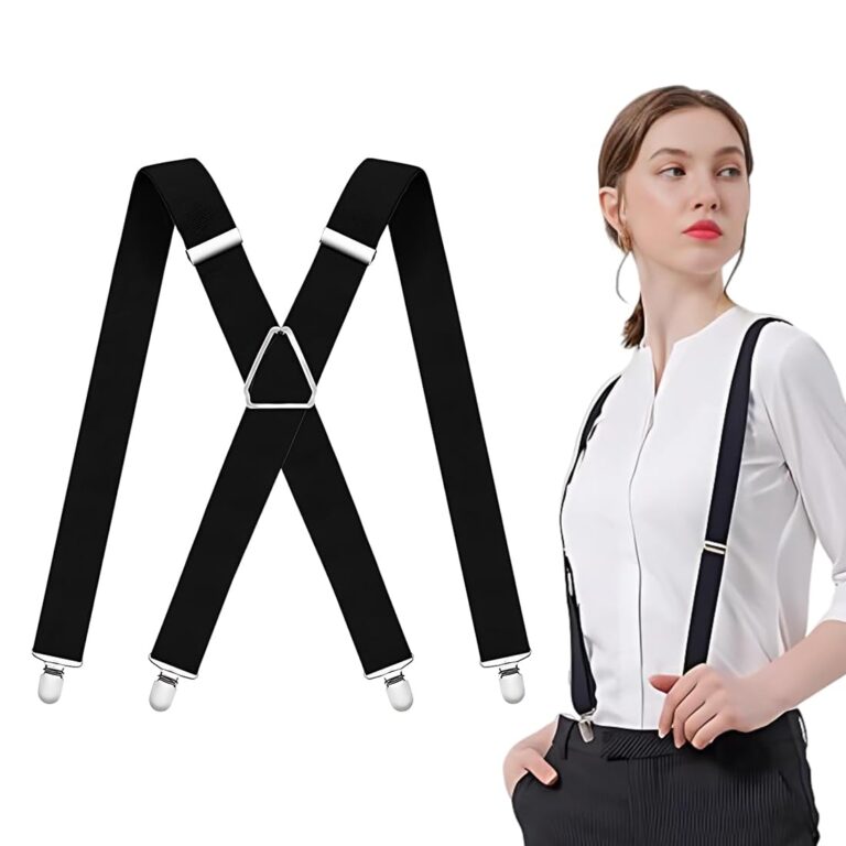 GNALIA Bretelle donna elastiche regolabili 2,5 cm con 4 clip rinforzate