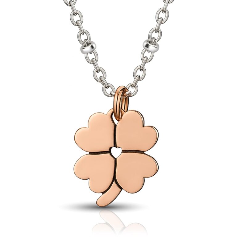 SAGA Gioielli Collana Donna in Acciaio Inossidabile Idea Regalo