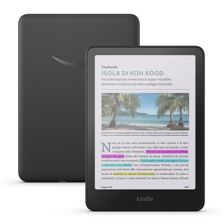 Amazon Kindle Colorsoft con schermo a colori e luce regolabile, 16 GB