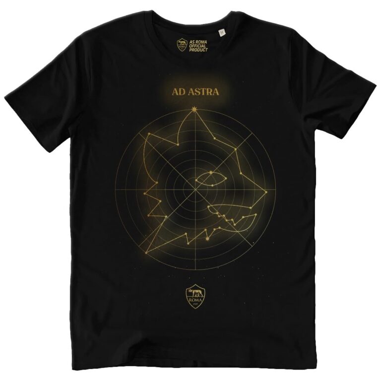 AS Roma As Roma Tee Lupo Ad T-Shirt Unisex - Adulto