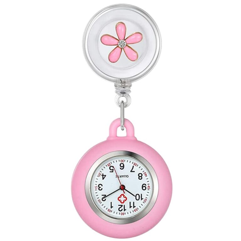 KARELLS Orologio da Infermiere al Quarzo in Silicone da Taschino