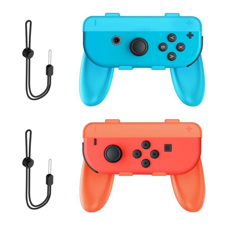 Impugnatura Ergonomica per Controller Switch 2 (arancione e blu)