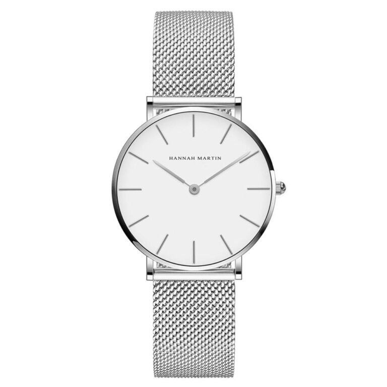 Hannah Martin orologio donna ultra sottile al quarzo in acciaio