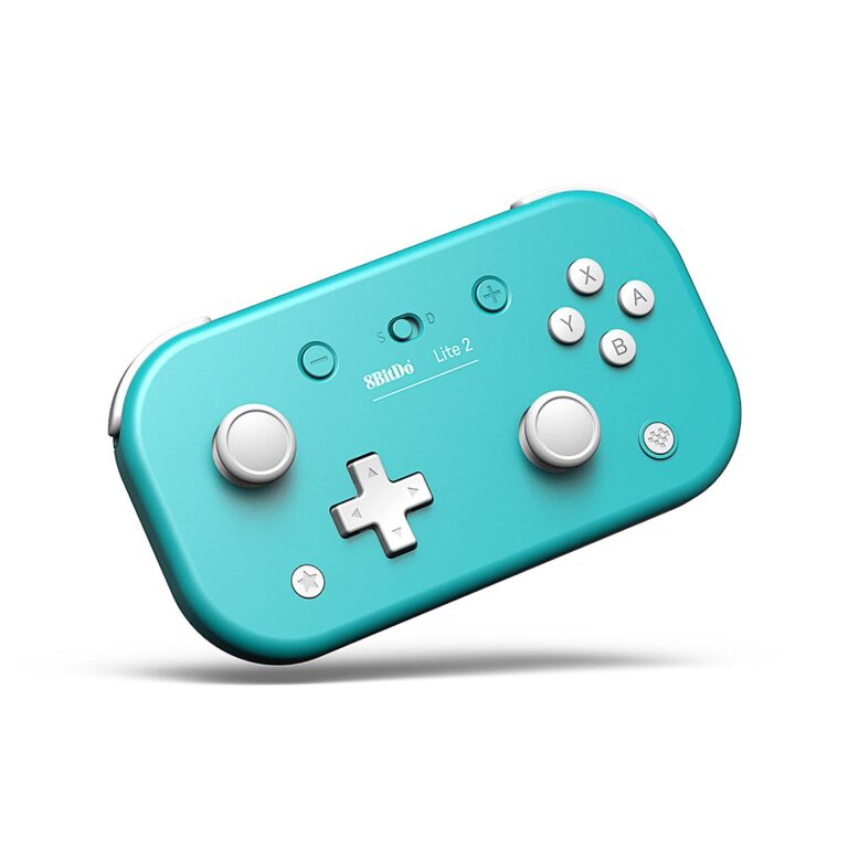 8BitDo Lite 2 gamepad Bluetooth turchese per Switch e Android