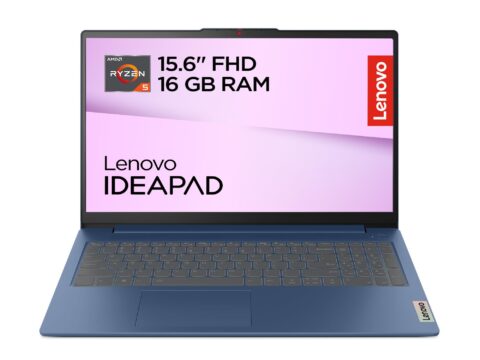 Lenovo IdeaPad Slim 3 15,6″ AMD Ryzen 5 7520U, 16GB RAM, 512GB SSD