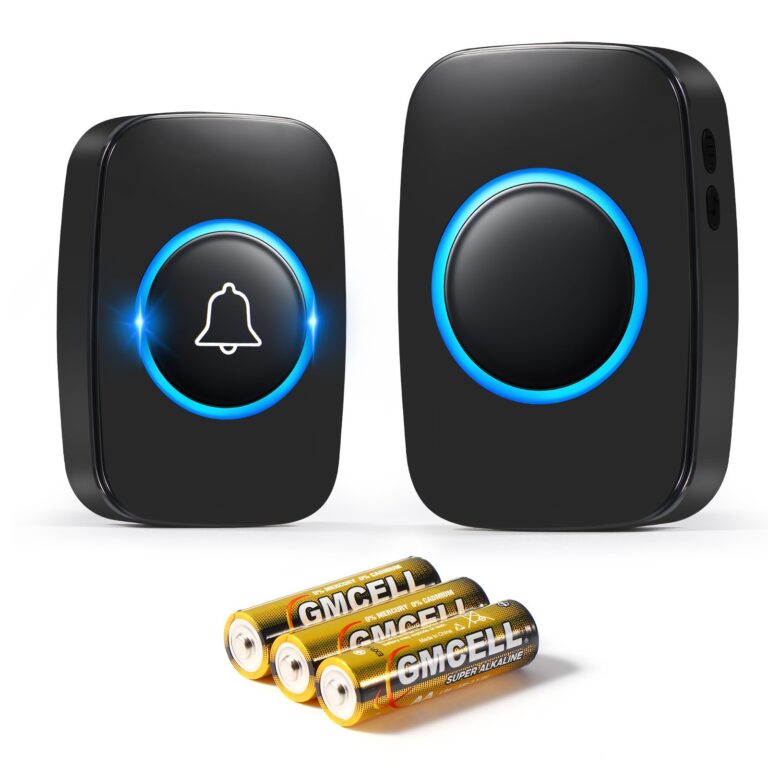 Blendura Campanello Wireless Esterno IP44 con Raggio 300 m