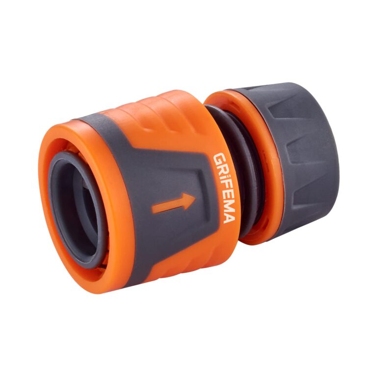 Grifema GE1201 Attacco Rapido per Tubo da Giardino 1/2" - 5/8"