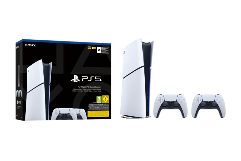 PlayStation PS5 Digital Edition con 2 controller DualSense