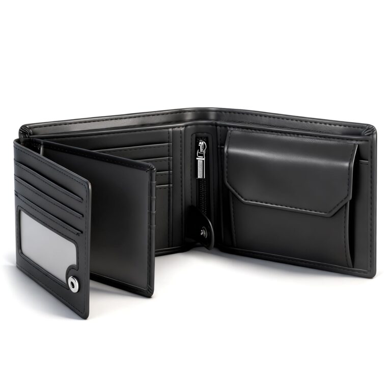TEEHON Portafoglio Uomo Slim in Microfibra con Blocco RFID e 13 Tasche
