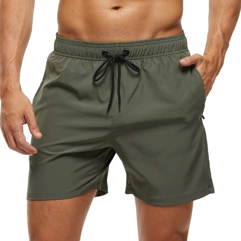 Arcweg Pantaloncini da Bagno Uomo con Fodera e Taschino