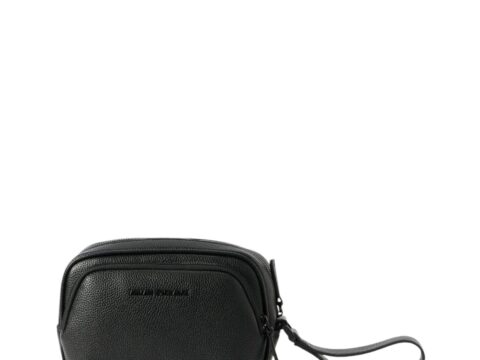 Armani Exchange Pochette Uomo Nera con Logo