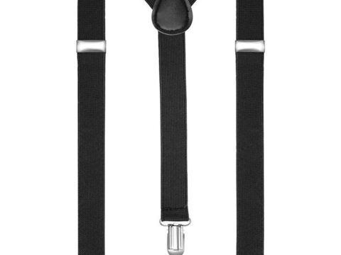 Boolavard Bretelle Unisex a Y Sottili con Clip, Colori Neon