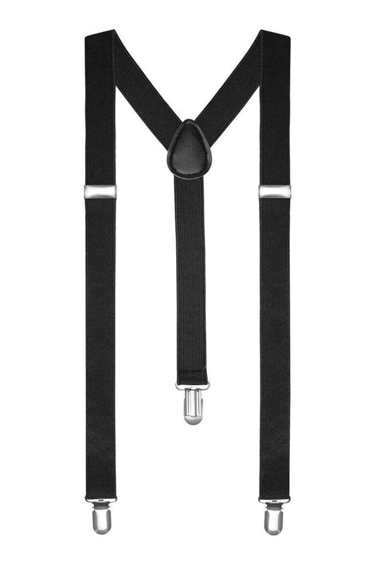 Boolavard Bretelle Unisex a Y Sottili con Clip, Colori Neon