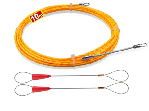 Sonda passacavi professionale 10 m con molle di guida