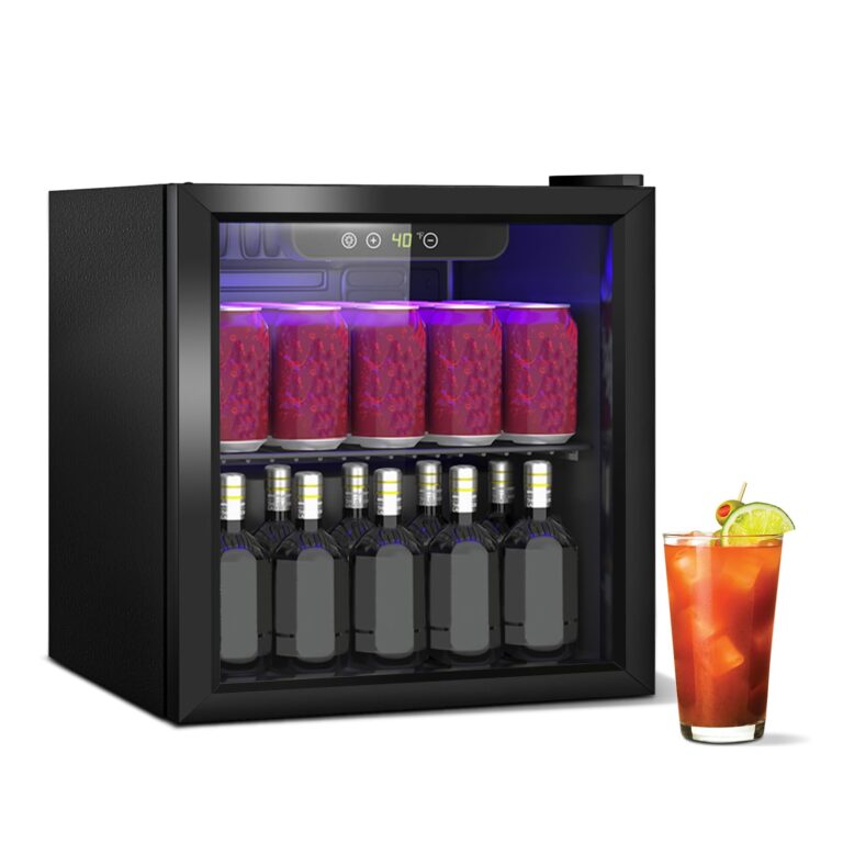 DollarDash Mini Frigo Bevande 40 L con Porta Trasparente