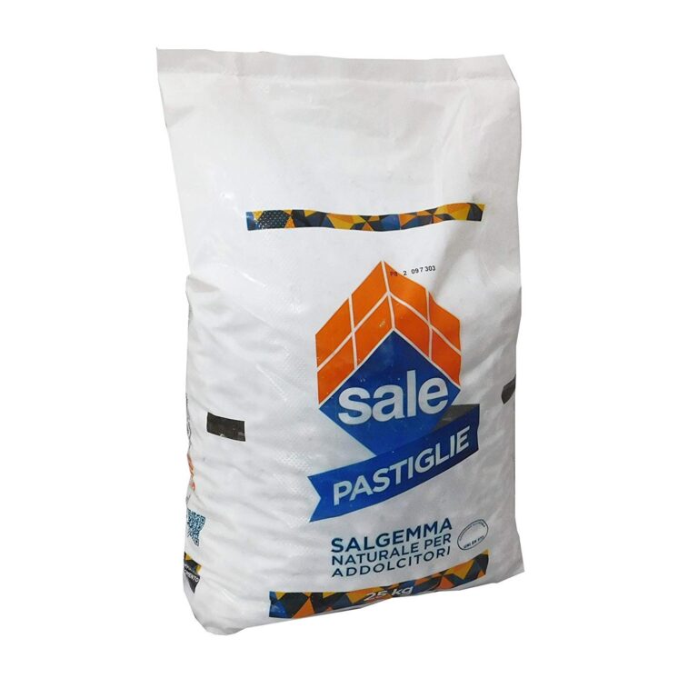 Italkali Sale in Pastiglie per Addolcitore Salgemma Italiano 25 kg