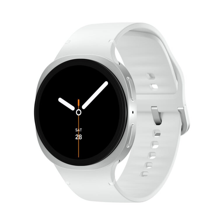 Samsung Galaxy Watch8 (Silver, BT, 40mm) Smartwatch Galaxy AI, Allenatore Personale, Design Resistente agli Urti, Processo...
