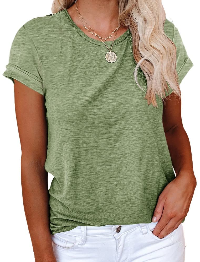 Cicy Bell Maglietta Donna Cotone Ampia Casual Estiva