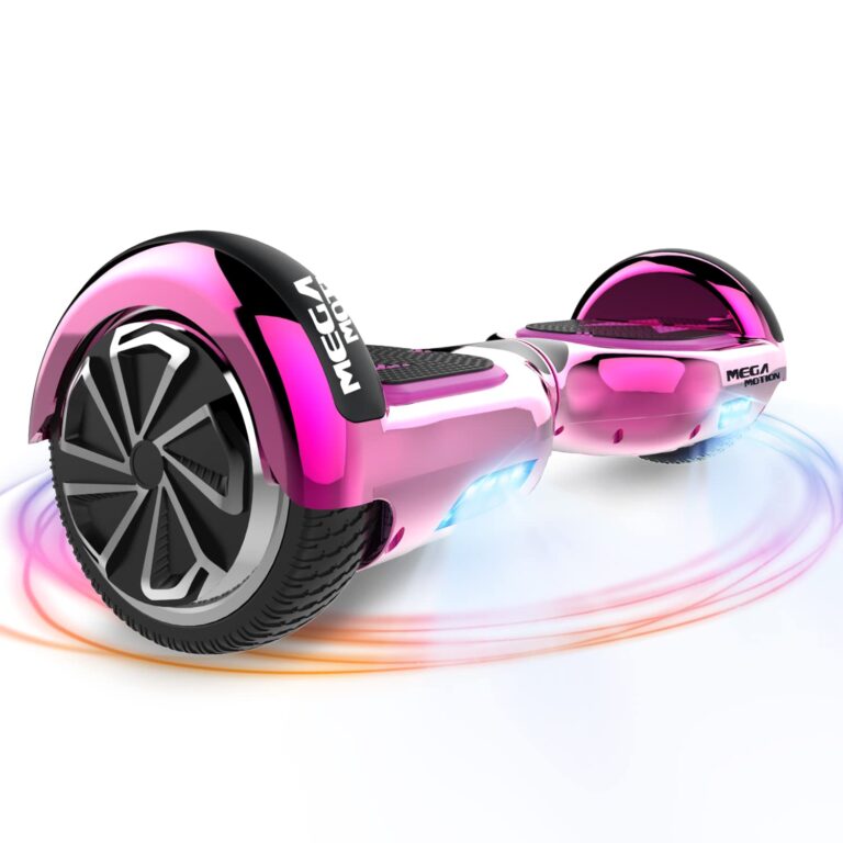 MEGA MOTION Hoverboards con Hoverkart per Bambini, Hoverboards a due Ruote da 6,5 Pollici con Altoparlante Bluetooth, con ...