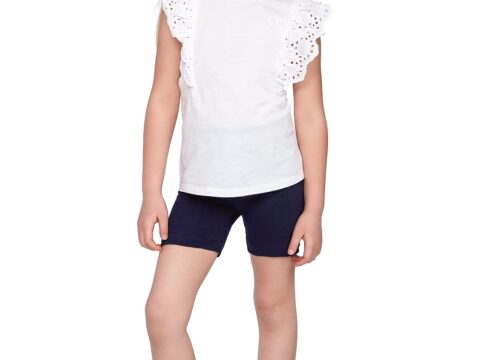 SOFTSAIL Leggings Ciclismo Bambina in Cotone Sportivo per Danza e Ginnastica