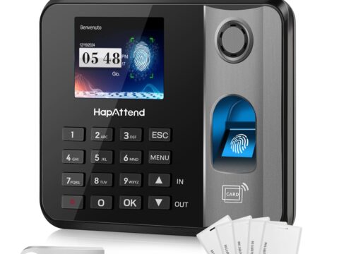 HapAttend H1 Rilevatore Presenze con Impronta Digitale e Badge RFID