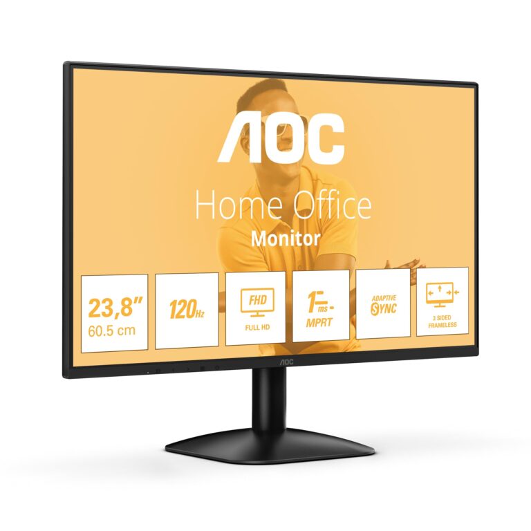 AOC 24B31H Monitor 24" Full HD 120Hz con HDMI e D-Sub