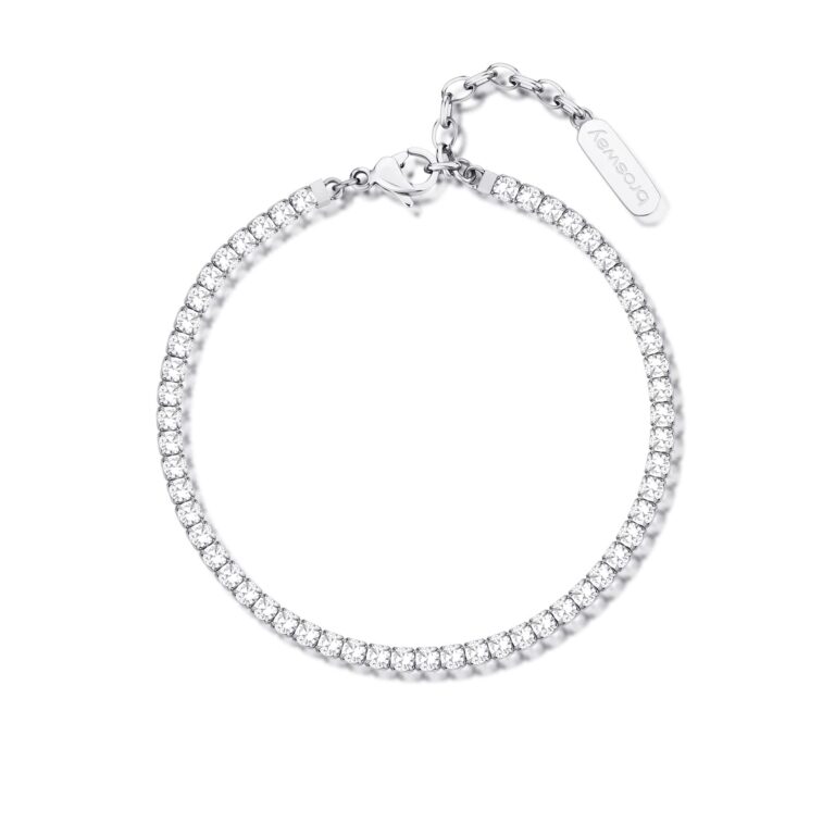 Brosway Bracciale Tennis Donna in Acciaio Collezione Desideri