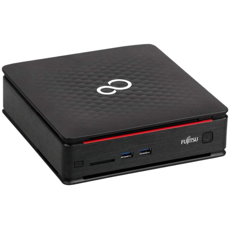 Fujitsu Mini PC Ricondizionato Intel i5, 8GB RAM, SSD 256GB, Office 2021