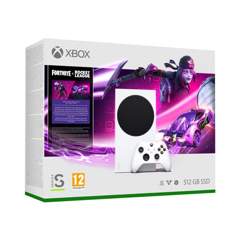 Xbox Series S con Fortnite e Rocket League