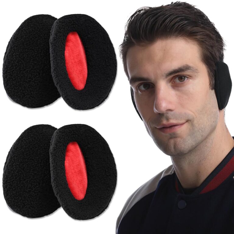 NJCXOLA Paraorecchie Foderati in Pile Unisex – 2 Paia