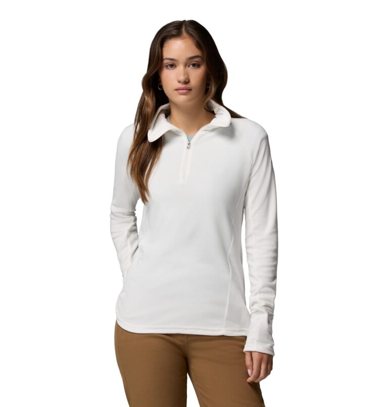 Columbia Glacial IV Maglione in pile donna con mezza zip